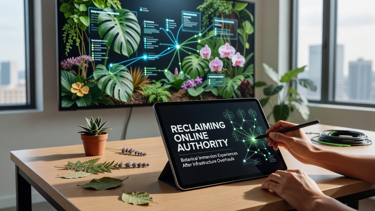 Reclaiming Online Authority for Botanical Immersion Experiences After Infrastructure Overhauls